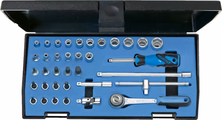 Set di chiavi a bussola da 1/4" - 36 pezzi - 20 ITU-3 Gedore | 4010886619674