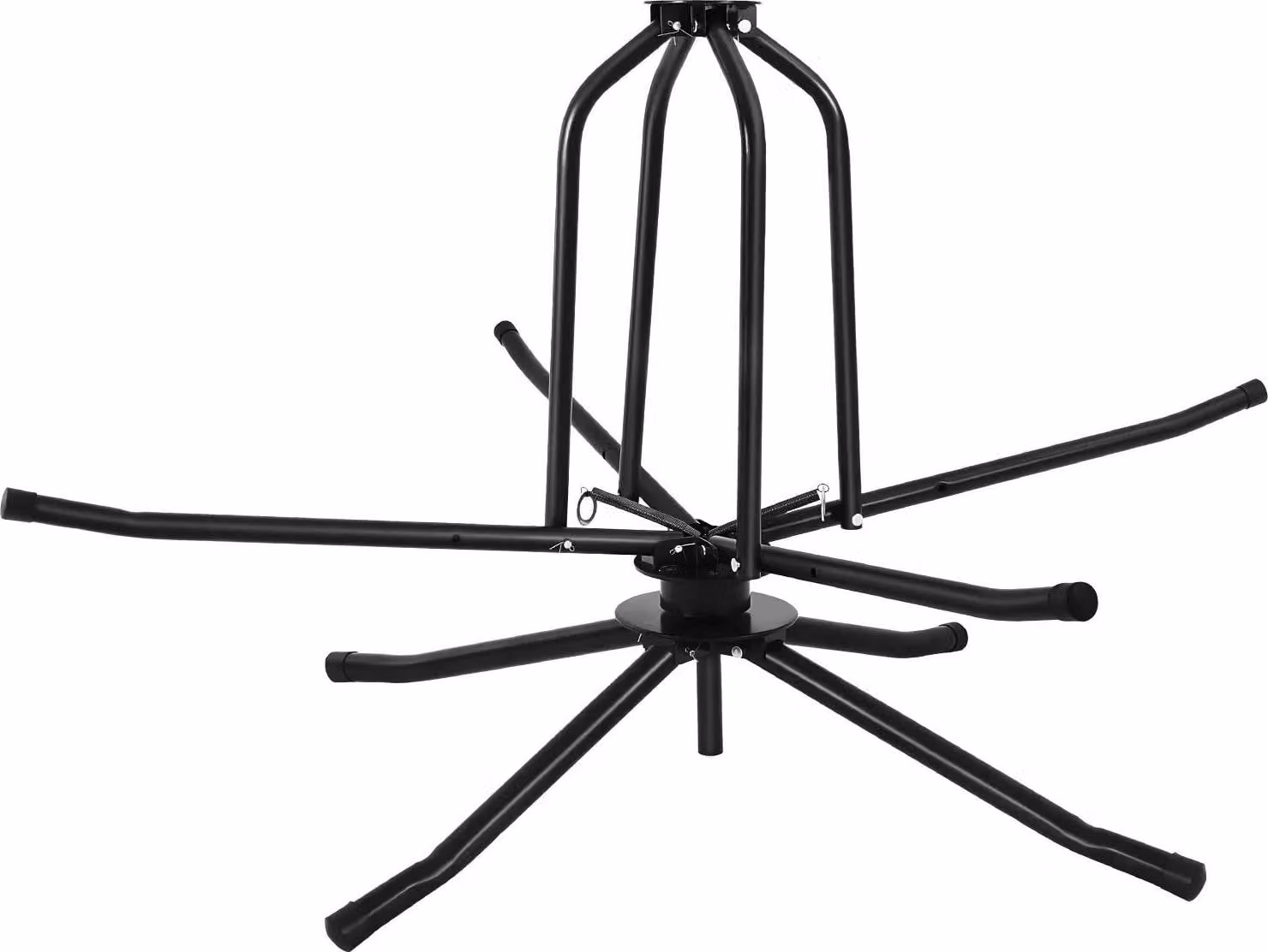 Svolgitore per tubi di riscaldamento a pavimento - Supporto per svolgitore - Doppio cuscinetto - Portata 200 kg - Regolabile Ø 33-52 cm - Per PEX/PERT/PE - Con borsa - Pieghevole 70×20×20 cm - Nero