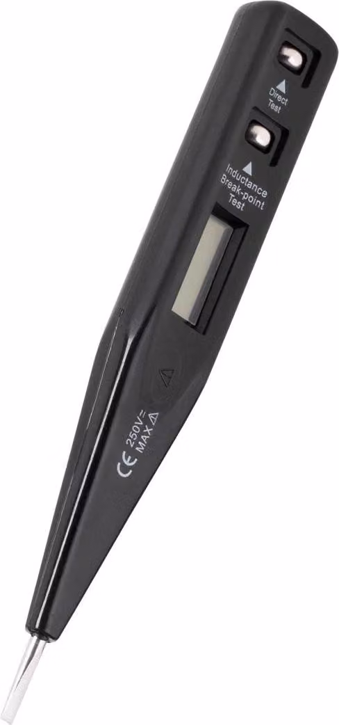 Tester di tensione CA/CC LCD 12-220 V Kemot