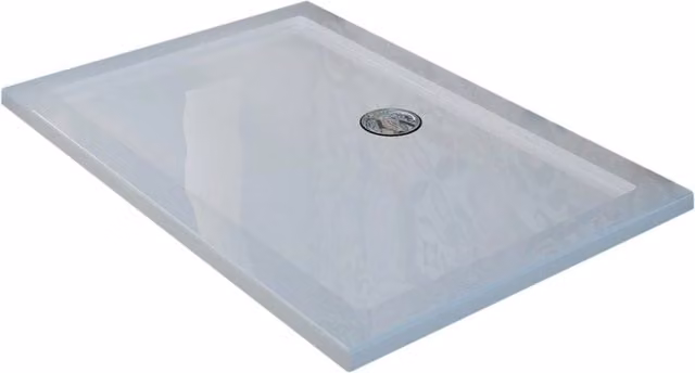 Piatto Doccia Rettangolare Fosterberg Floret 3 in Acrilico Bianco Lucido L: 120 cm, P: 90 cm – 1