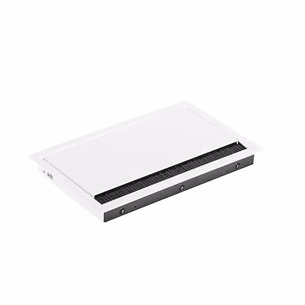Telaio di montaggio BACHMANN CONI COVER, a 3 ingressi, bianco
