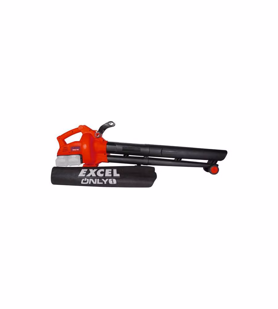 Aspiratore e Soffiatore a Batteria Excel Only1 V36 Rosso