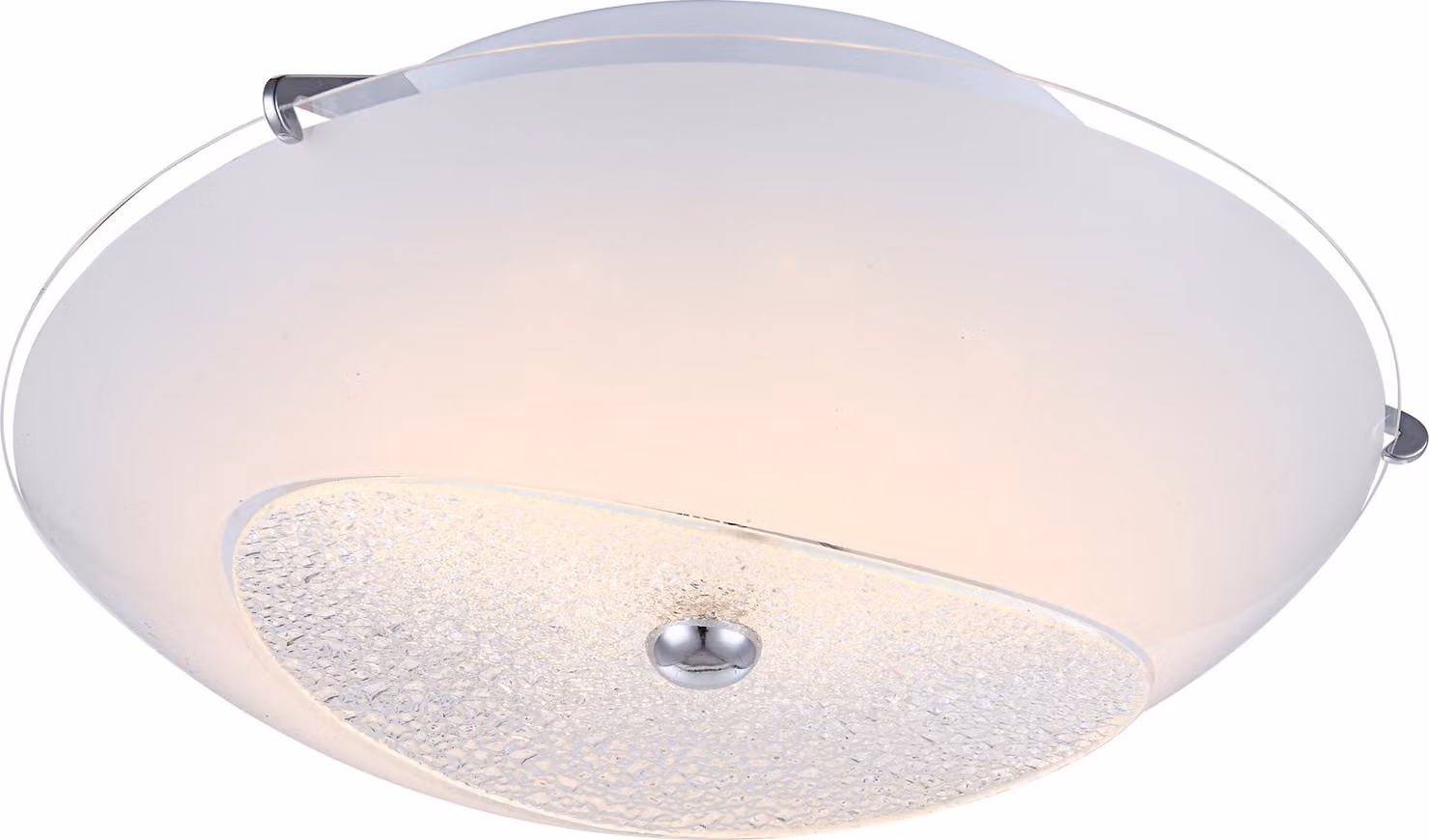 Lampada a sospensione Globo, modello Dl, finitura cromata, 1 LED, codice prodotto 48253-8