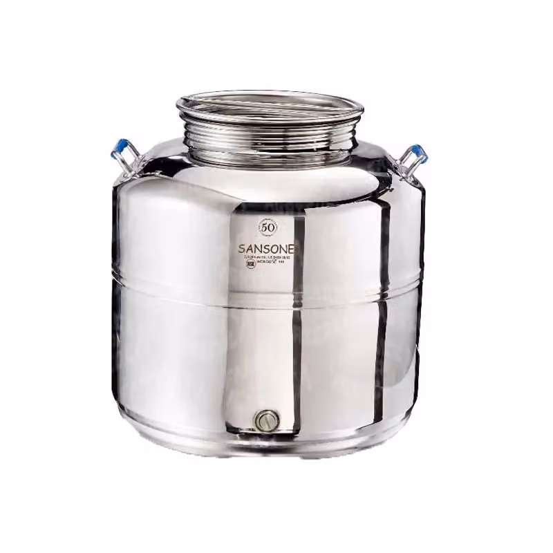 Contenitore in acciaio inox per uso alimentare Sansone FF 30 l argento – 2