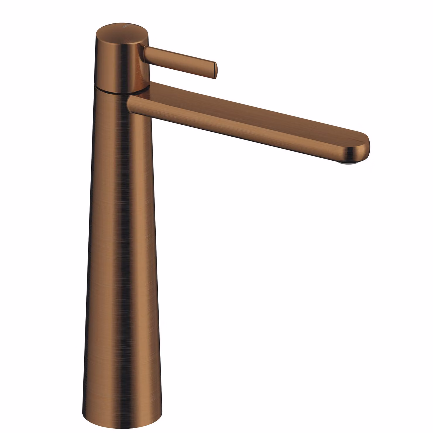 SANYCCES Dedal ColdOpen Rubinetto per lavabo Altezza bocca 245 mm, oro rosa spazzolato