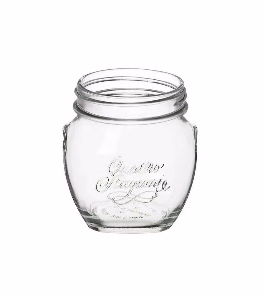 Bormioli Vaso Quattro Stagioni Anfora in Vetro 0,50L 11cm Trasparente