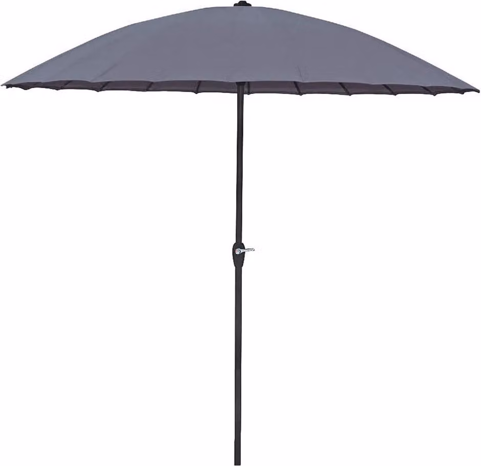 Garden Pleasure 504720 Garden Pleasure Sonnenschirm rund anthrazit