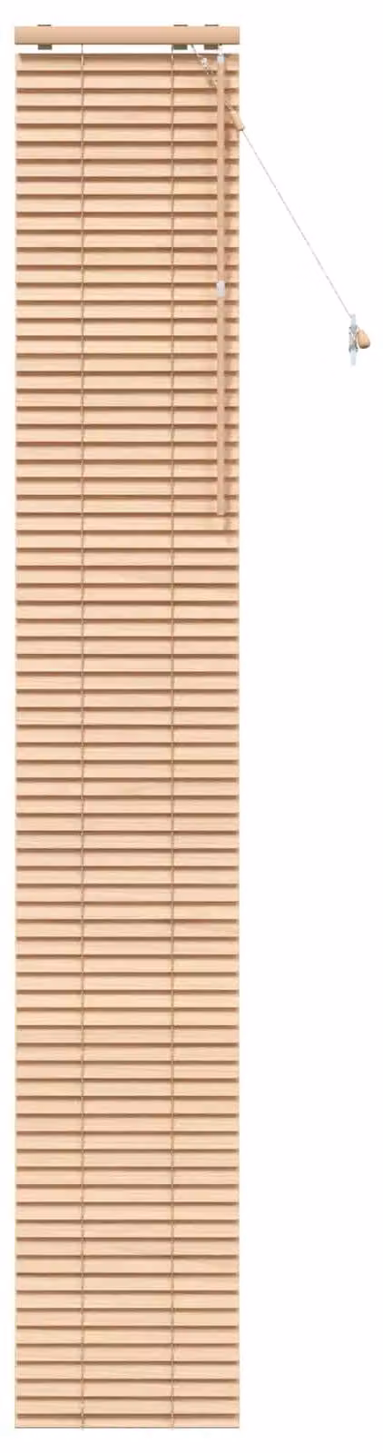 Persiane veneziane per finestre, finitura effetto legno, 45 x 250 cm, 35 mm