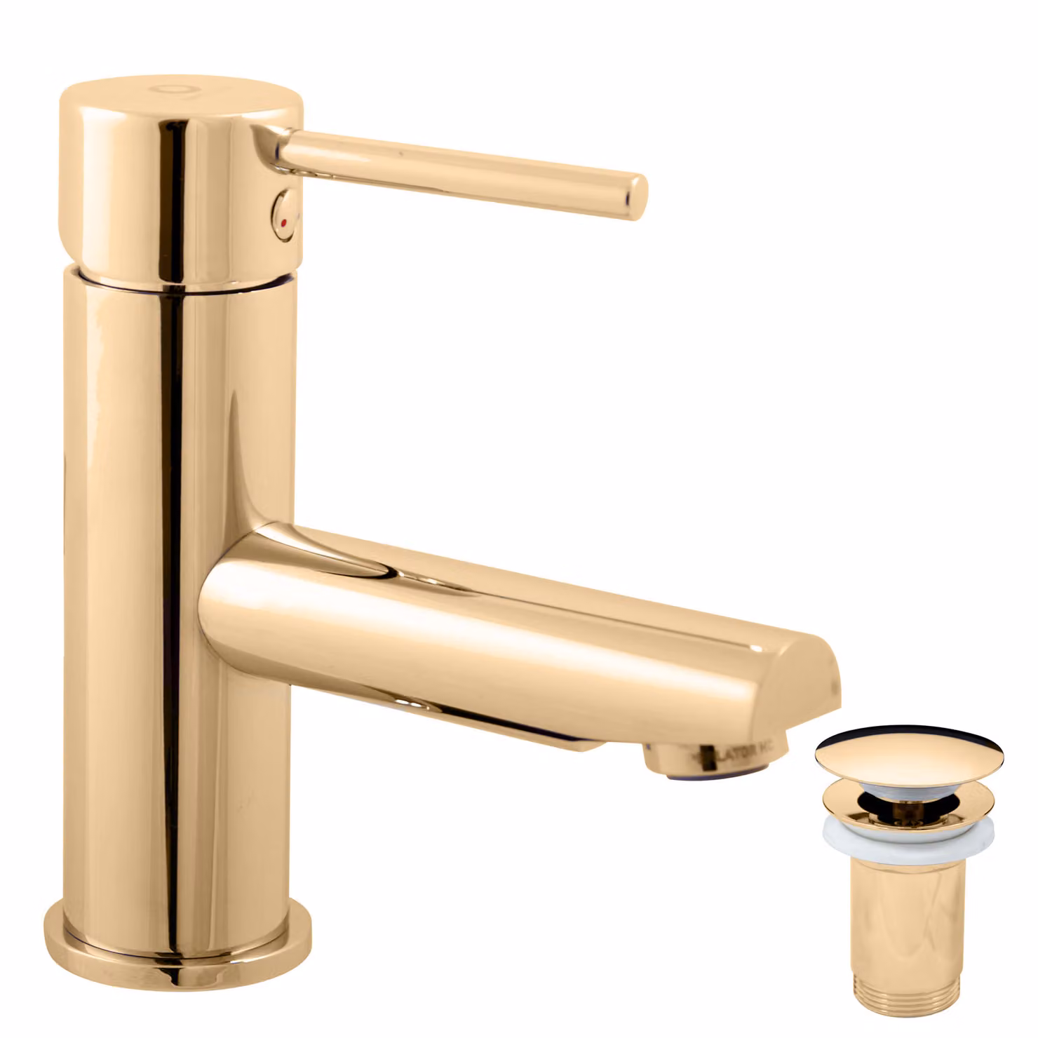 Slezák-RAV Miscelatore per lavabo Slezák RAV Seina SE927K Colore: oro, Dimensione: 1/2''