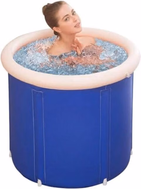 Bad Opvouwbaar per Adulti - 75 x 80 x 75 cm - Blu