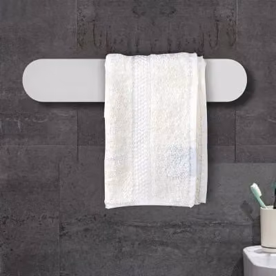 Scaldasalviette elettrico Ness 63 cm bianco opaco 50W in ceramica