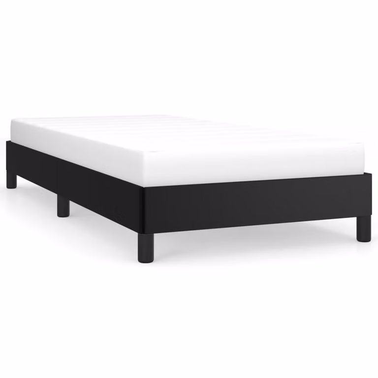 Giroletto Nero 90x200 cm in Pelle finta