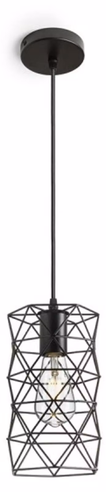 Pendente ILUSIA nero 230V LED E27 15W