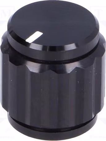 1 x Manopola rotante in alluminio, diametro albero: 6,35 mm, con indicatore, dimensioni: 15 x 16,5 mm. Manopole rotanti per Dreo