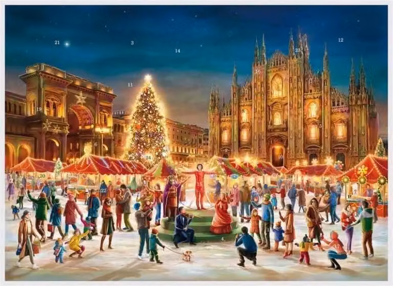 Calendario dell'Avvento n. 336 Milano DIN A3