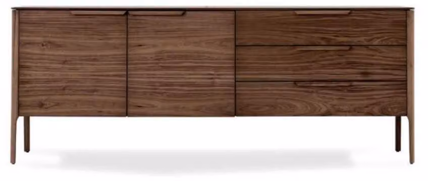 Sideboard Design Beige Luxus Esszimmer Set Kommode mit Holz Sidebaords