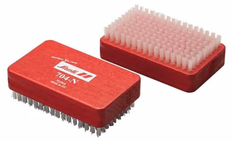 Snoli Nylon Wax Brush Rosso Rosso Taglia Unica