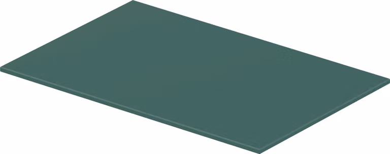 Duravit DuraSquare verre 47x38cm, pour consoles métalliques 003115/ 003116, 0099698500, 0099698500
