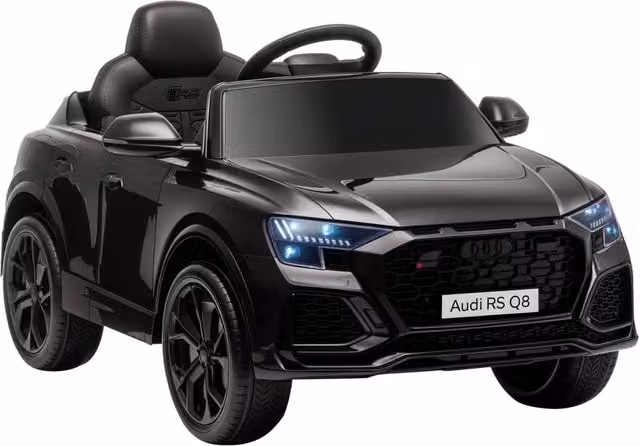 Auto elettrica per bambini Audi RS Q8 ¨C Minimal ¨C nero