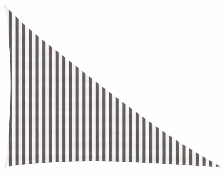Telo Ombra Grigio chiaro e bianco 3 x 4 x 5 m HDPE