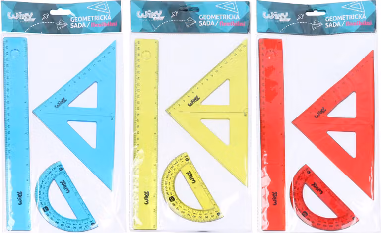 Set geometrico Flexi colorato