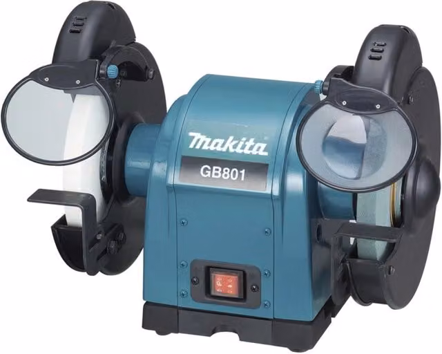 Mola da banco Makita GB801 blu da 550 W – 1