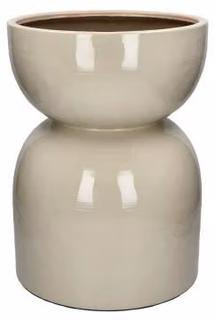 Pomax Mimea, vaso, colore naturale, diametro 32 cm, altezza 43 cm