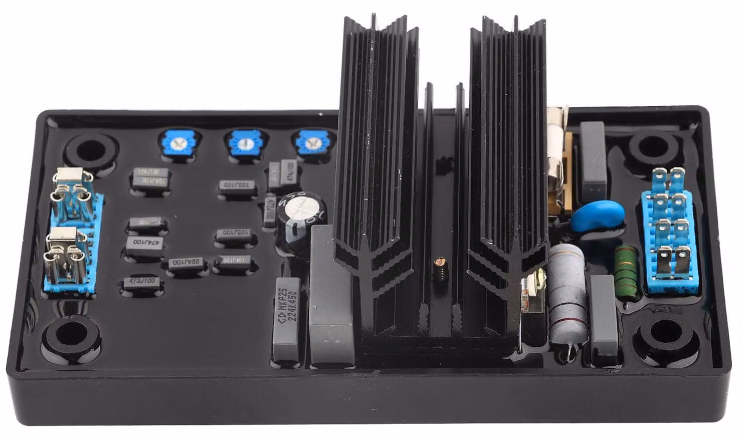 Generatore senza spazzole AVR, regolatore di tensione automatico resistente al calore per generatori industriali