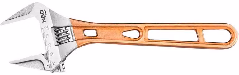 NEO TOOLS Chiave regolabile 256 mm, gamma 0-43 mm