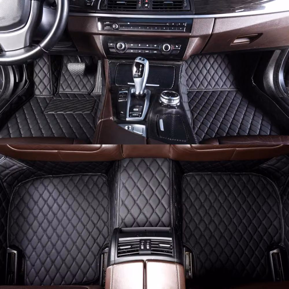Tappetini per auto, impermeabili, con design antiscivolo, disponibili in diversi colori