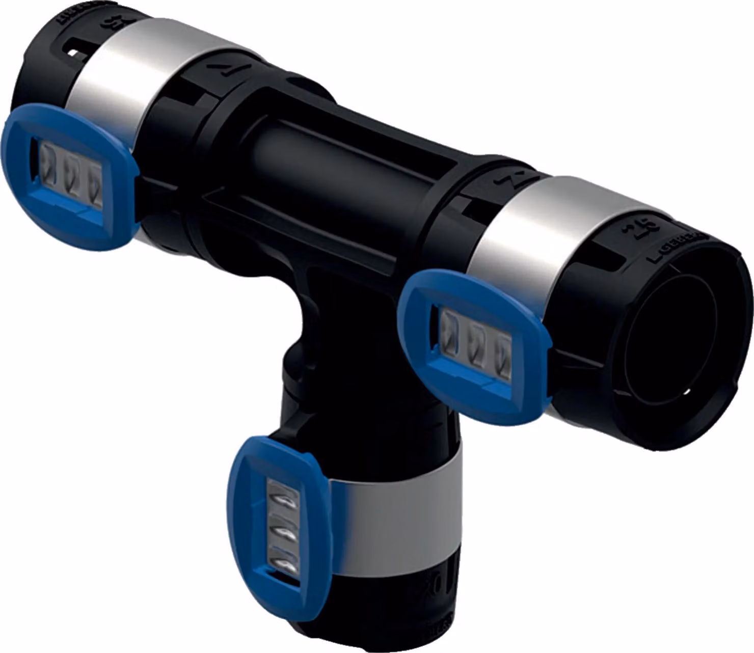 Geberit GE FlowFit, raccordo a T, ridotto, PPSU, d25 x 16 x 25 mm, 1 pz.