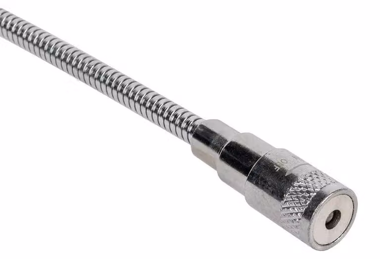 Strumento magnetico flessibile per la presa, con LED, trasparente, 545 mm, trasparente, taglia unica