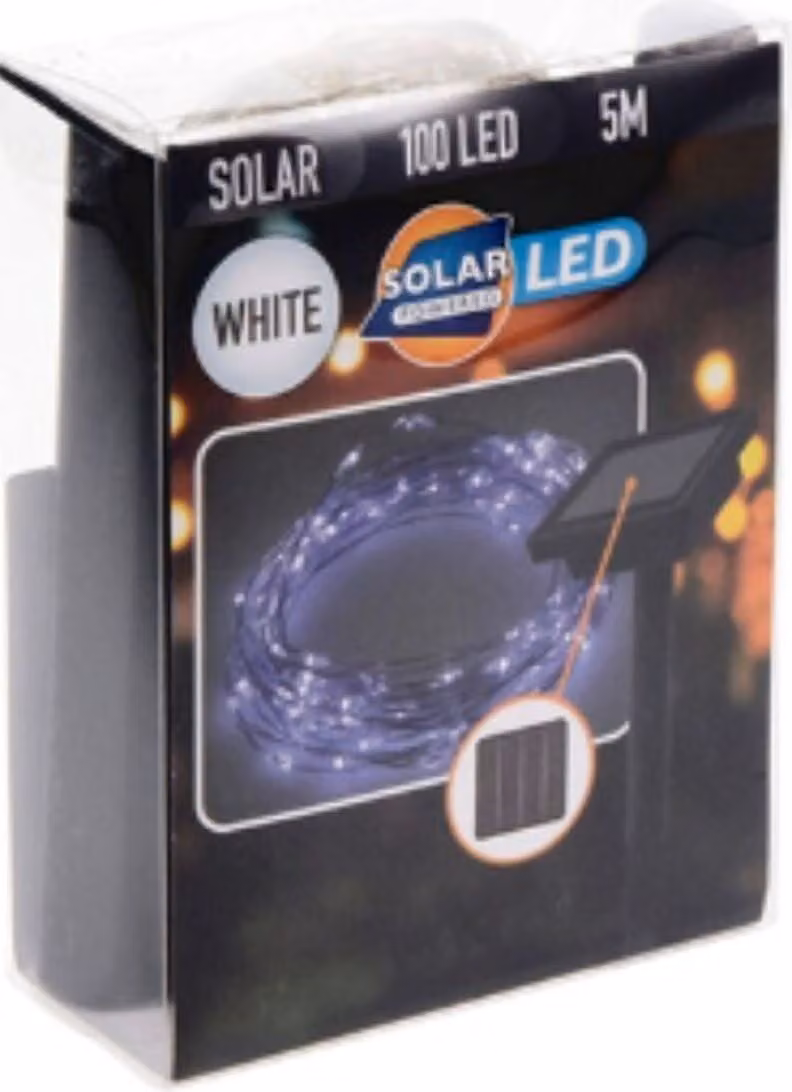 Luci fiabesche a LED Durata Viola 7 m 2 m Solare