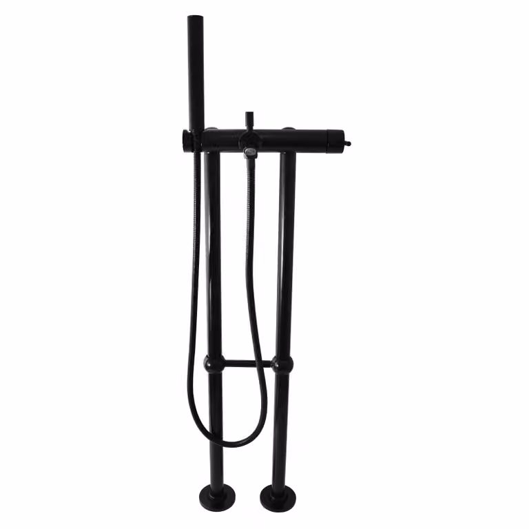 Slezák-RAV Miscelatore per vasca SEINA - nero opaco, Colore: nero opaco, Dimensioni: 150 mm