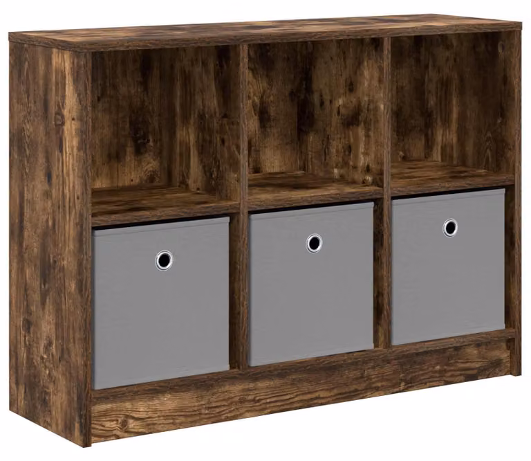 Credenza con cassetto Rovere fumé 88,5 x 27,5 x 63,5 cm