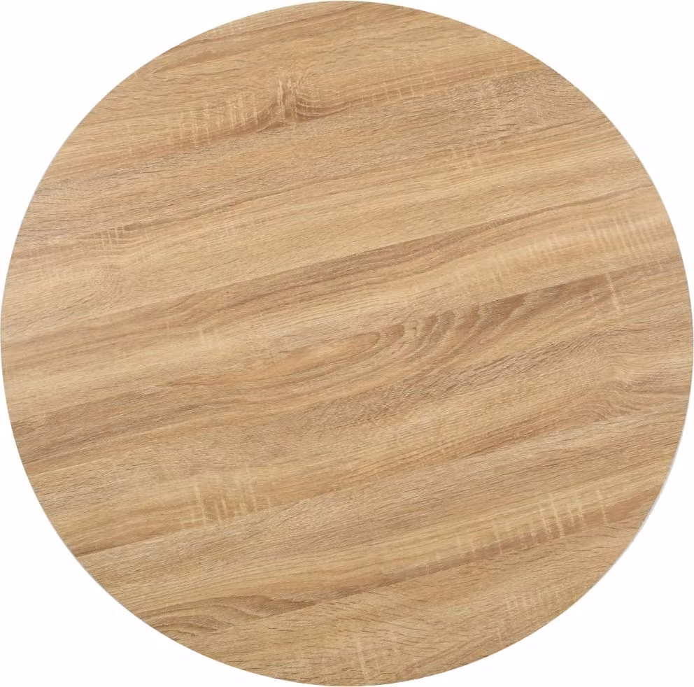 Tavolo da Bistrot Marrone Chiaro 80 cm in MDF