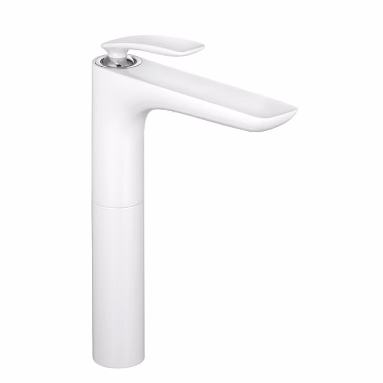 KLUDI BALANCE Mitigeur monocommandé pour vasque, montage monotrou, hauteur de bec 270mm, 5 l/min, 522989175, 522989175
