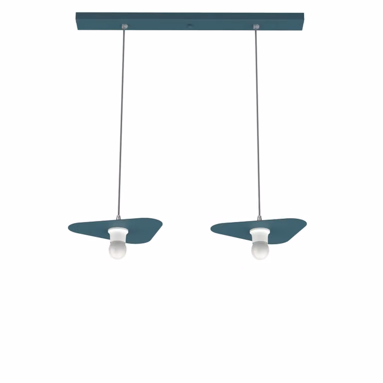 Lampada A Sospensione Cloud Lineare A 2 Luci, Monocolore Opaca
