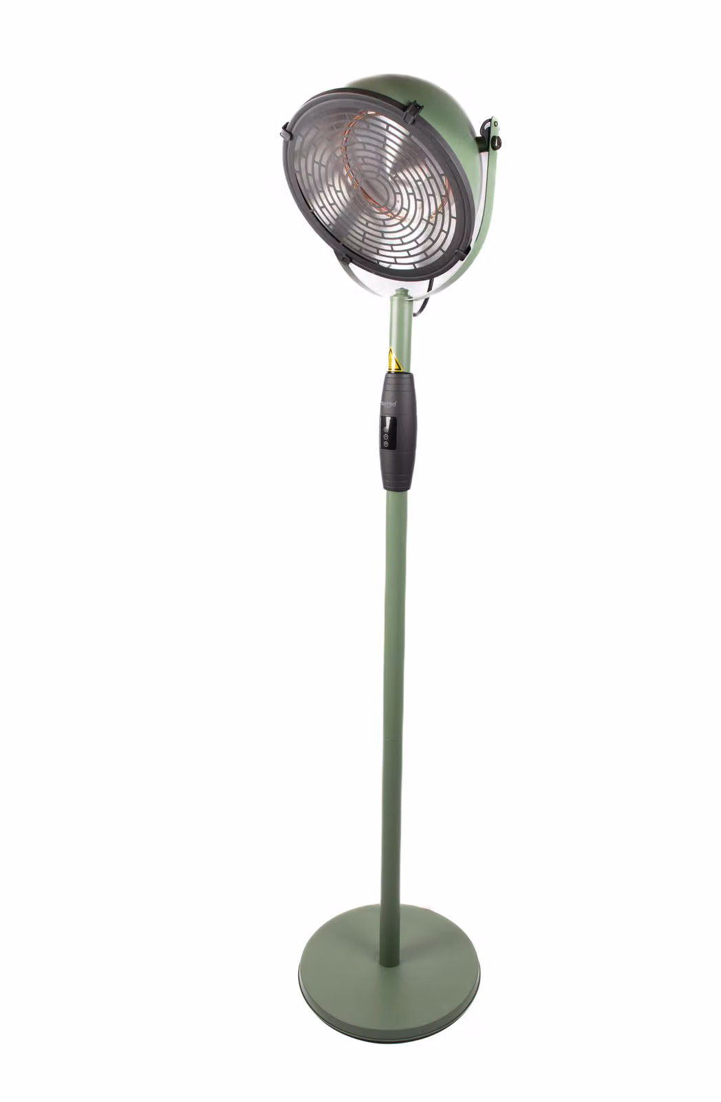 SUNRED® Riscaldatore radiante a infrarossi a stelo Indus Ultra a stelo verde giada 2100 Watt