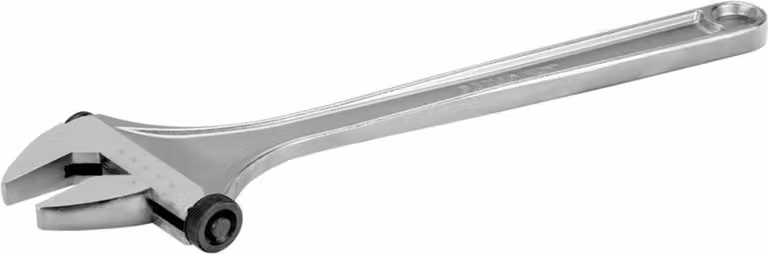 Bahco Pinza regolabile laterale zigrinata con finitura cromata per applicazioni intensive Inglese 155 Mm Engländer Silber Silber Taglia unica