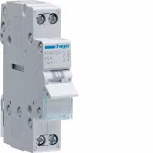Commutatore Hager 25A 1S+1Ö 230V AC 1PLE SFM125