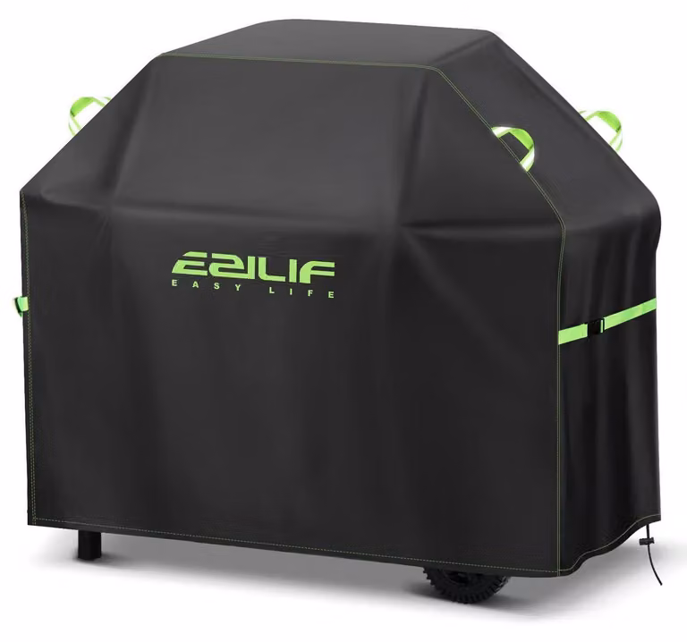 Copertura per barbecue, resistente alle intemperie, dimensioni 145x60x120 cm, tessuto Oxford 420D, impermeabile, resistente allo strappo, con protezione UV