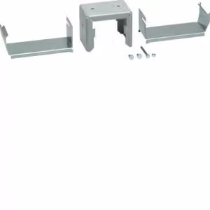 Set di supporti Hager in acciaio DABA 50x160 mm walu DABA50160109006
