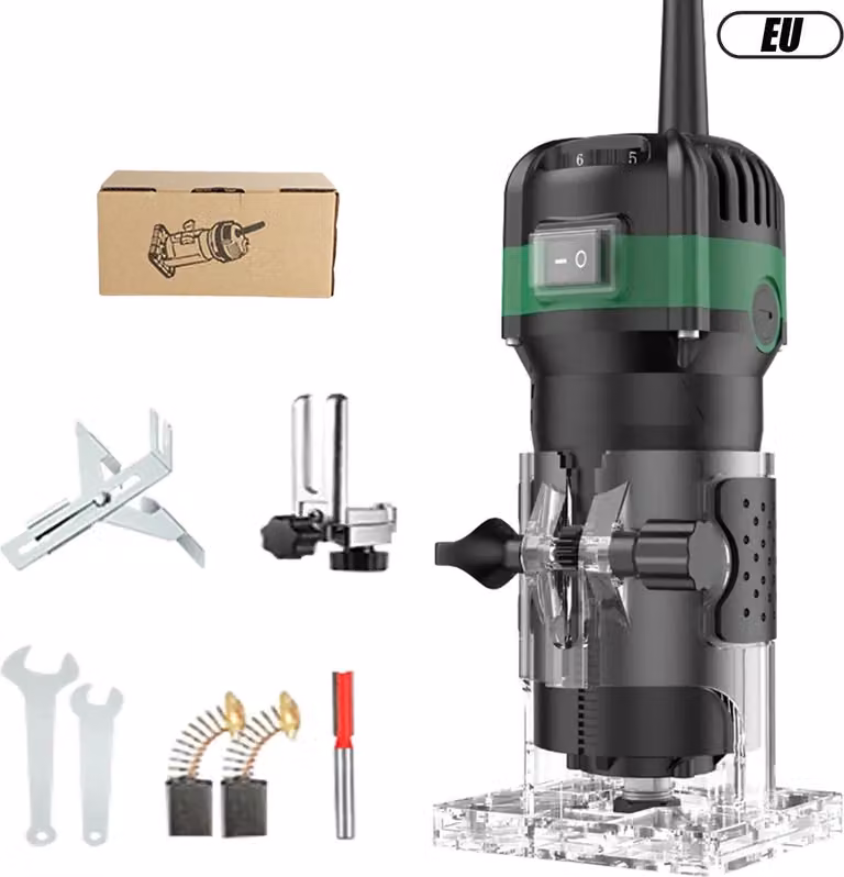 Tagliacapelli elettrico, impostazione a 6 velocità, potente motore da 800 W, spina 220 V UE