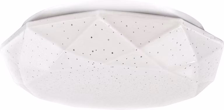 Plafone LED rotondo GALAXY bianco 12W, luce bianca neutra 1500 lm, materiale plastico, dimensioni: 8 x 26,5 x 26,5 cm, IP20, Polux