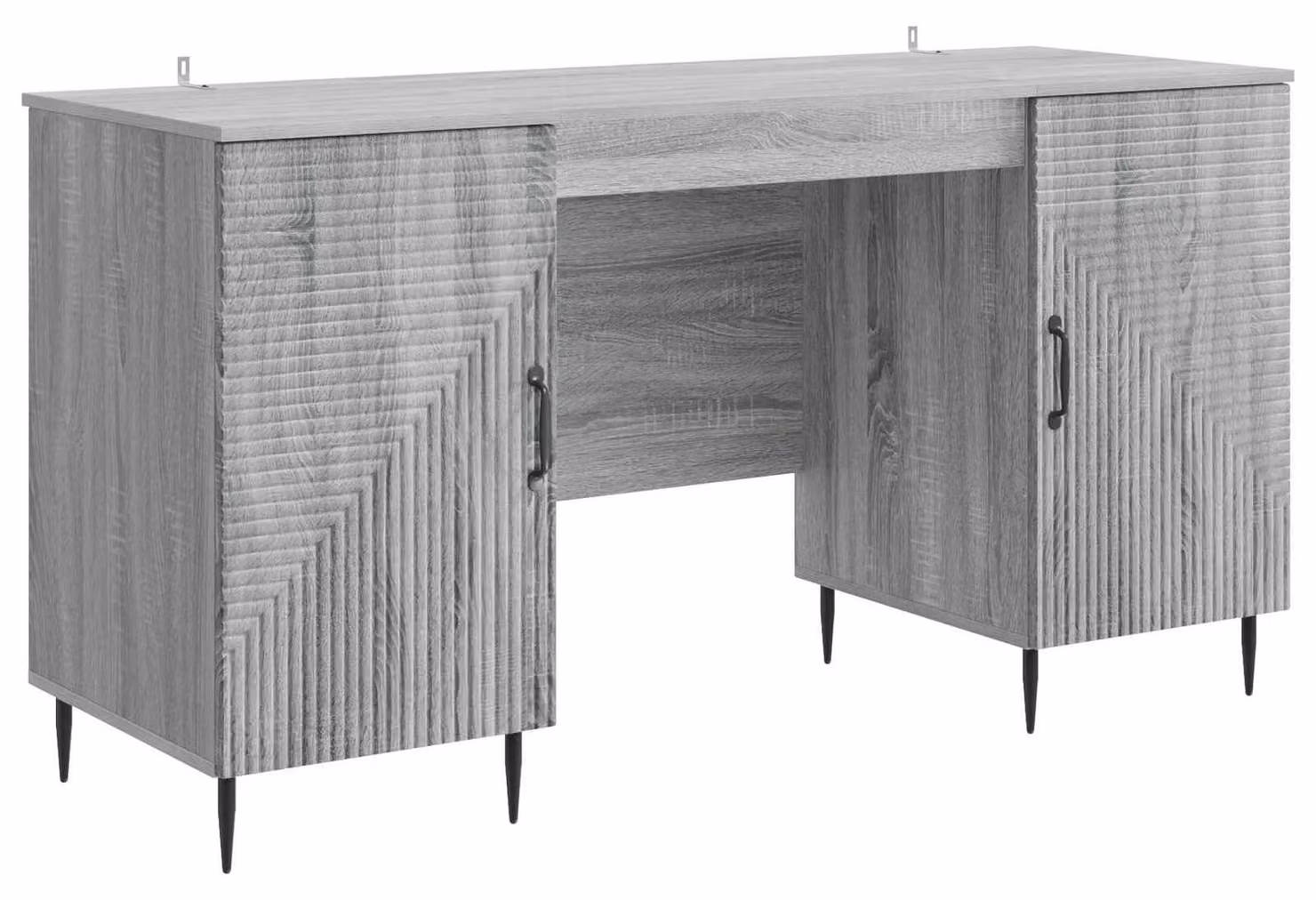 Scrivania Grigio Sonoma 142,5 x 50 x 75 cm Legno ingegnerizzato