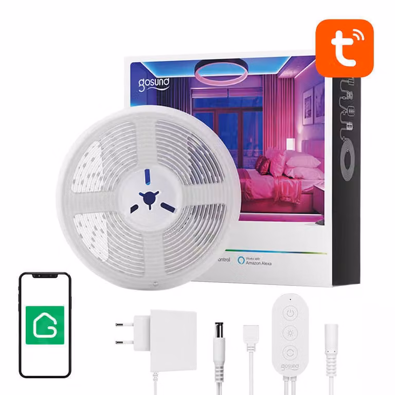 Smart Wifi Rgb Led Tape Gosund Sl2 (5M), Tuya