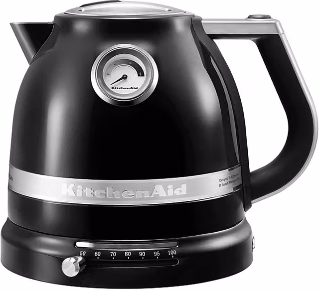 Bollitore KitchenAid Artisan 5KEK1522EOB-ARTISAN Nero con Controllo della Temperatura