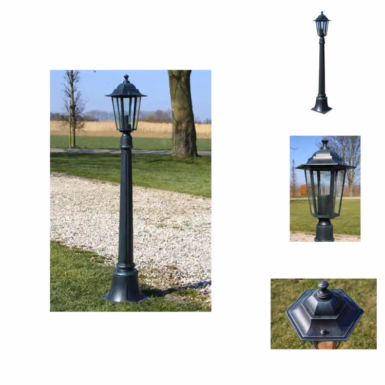vidaXL Preston luce da giardino 105 cm - Illuminazione esterna