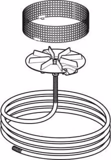 Geberit 359126001 Inserto fonoassorbente Pluvia